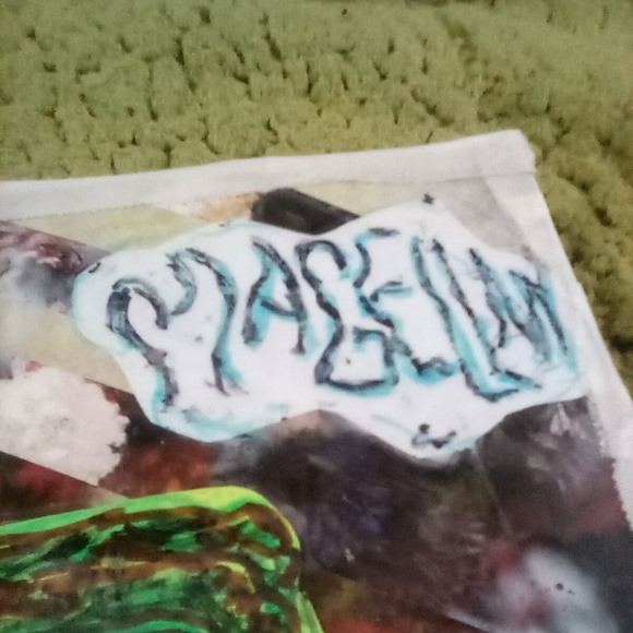 🎨Upcycled Magellan Mixed Media Art🌥 - Picture 5 of 12